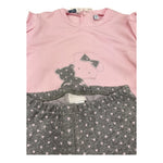 MELBY completo 2 pezzi shirt-leggin Rosa/grigio per Neonata 21K0191 ROSA/GRIGIO MELBY 