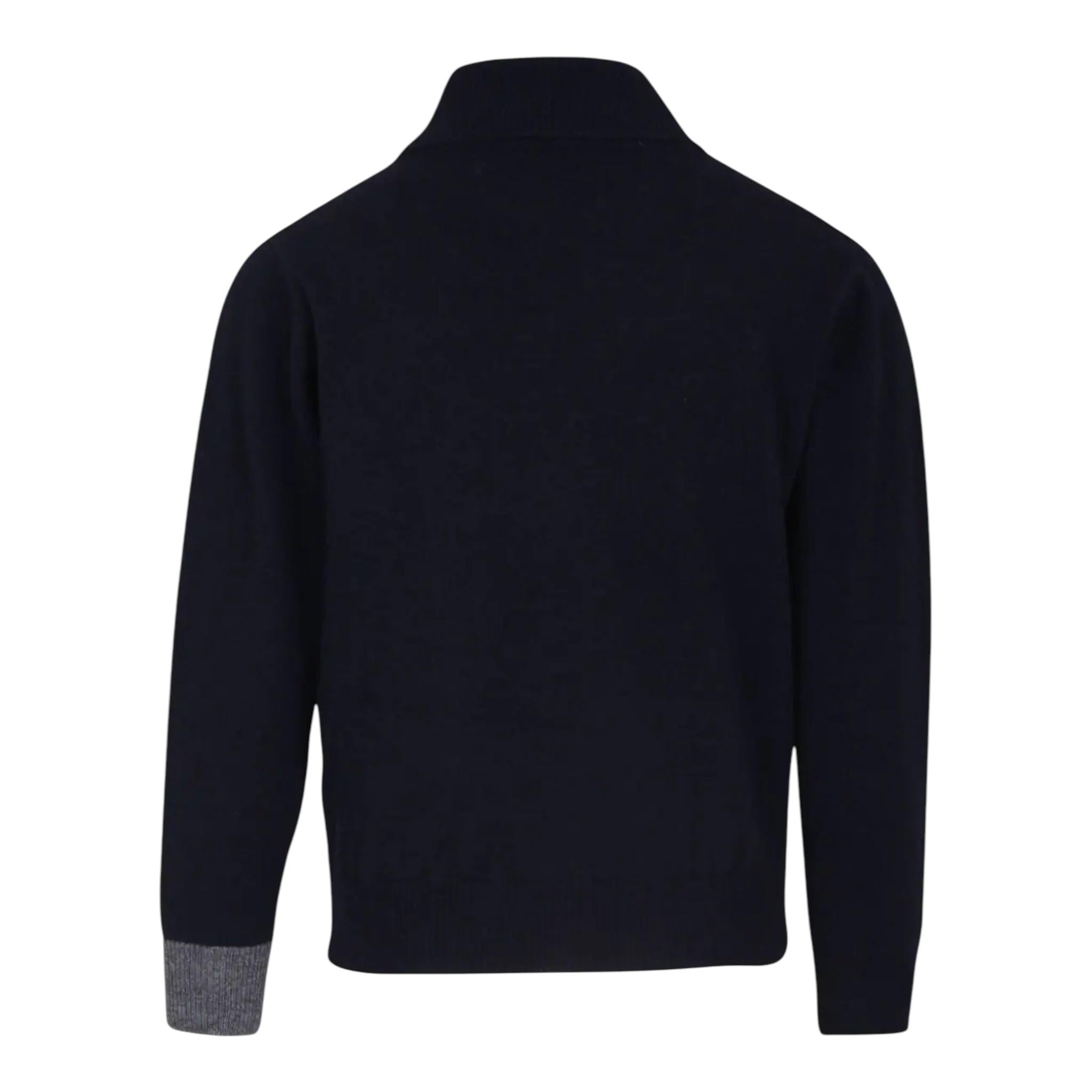 FAY maglia tinta unita collo alto Blu per Bambino FV9P20 BLU FAY 