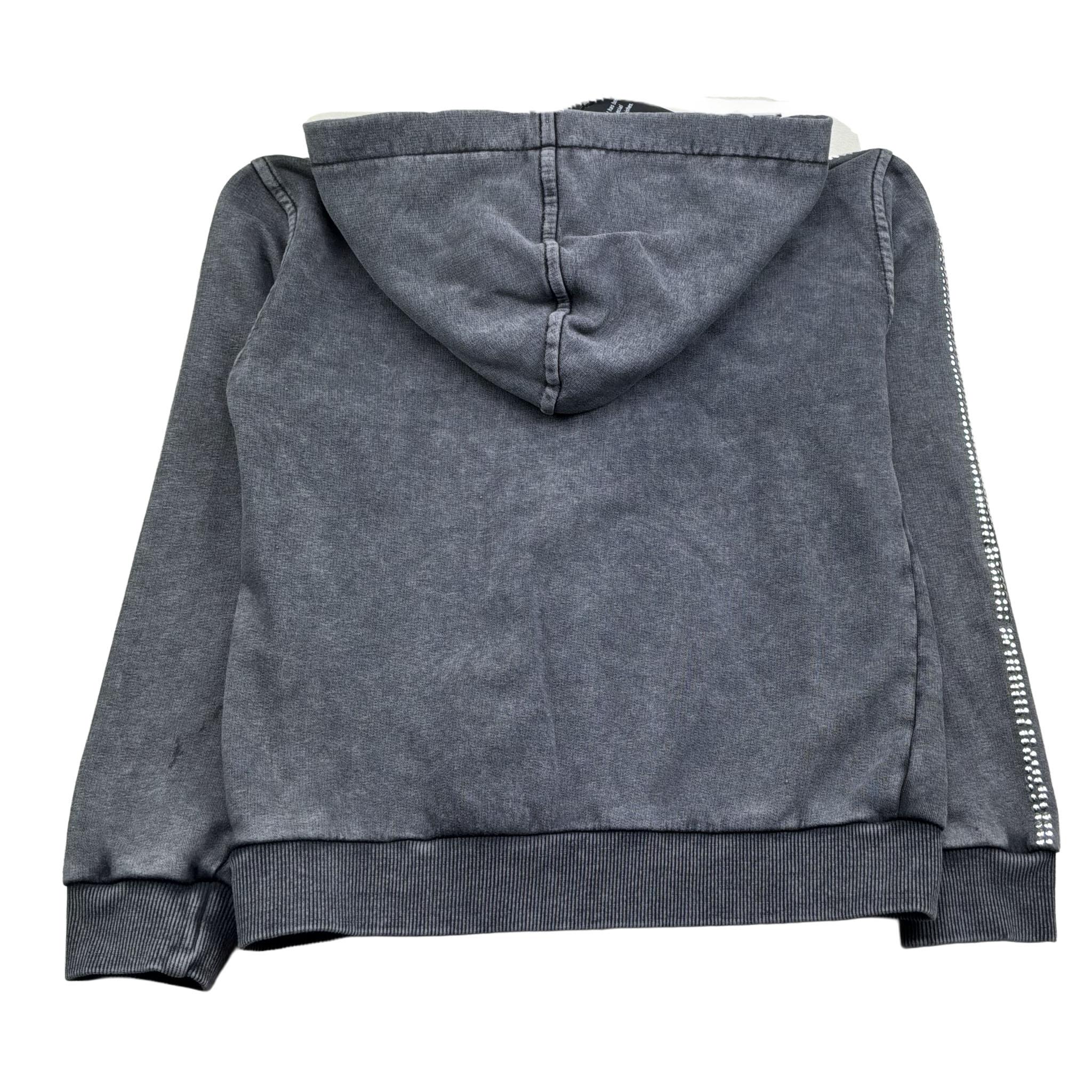 John Richmond Felpa con Zip E Cappuccio Tinta Unita per Bambino RBP26148FE NERO JOHN RICHMOND 