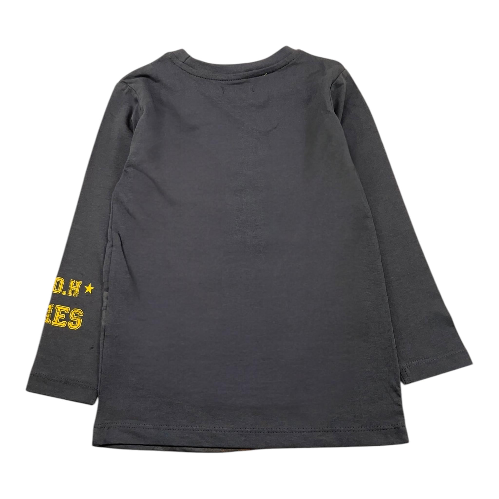 CANADA HOUSE shirt girocollo tinta unita con stampa Grigio per Bambino 24471041 GRIGIO CANADA HOUSE 