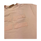 Elisabetta Franchi T-Shirt Girocollo Tinta Unita con Applicazioni Brillantini per Bambina EFTS230XX ROSA ELISABETTA FRANCHI 