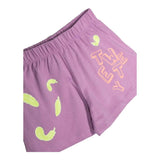 Billieblush Completo Bicolore T-Shirt-Short Salmone per Bambina