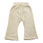 JANICE pantalone tinta unita modello zampa Panna per Neonata JN630N PANNA JANICE 