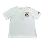 Saint Barth T-Shirt Girocollo Tinta Unita con Stampa per Bambino 00750L BIANCO SAINT BARTH 