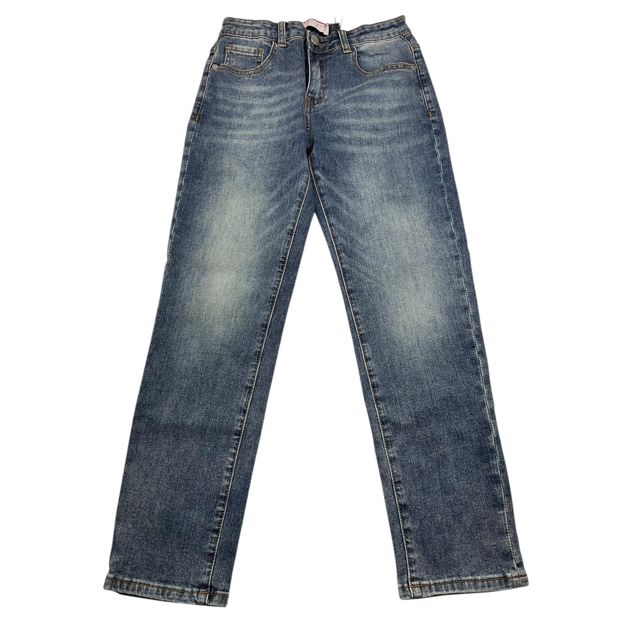 CESARE PACIOTTI jeans tinta unita con girovita regolabile Blu per Bambino PTP5366JX BLU CESARE PACIOTTI 
