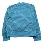 C.P. Company Giubbino tinta unita con Zip Azzurro per Bambino CUS007 AZZURRO C.P. COMPANY 