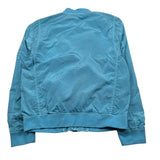 C.P. Company Giubbino tinta unita con Zip Azzurro per Bambino CUS007 AZZURRO C.P. COMPANY 