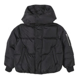 MAISON MARGIELA giubbino tinta unita con zip e cappuccio Nero per Bambino M606144 NERO MAISON MARGIELA 
