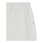Dou Dou Pantalone Tinta Unita con Elastico In Vita per Bambina DW6P61 BIANCO DOU DOU 