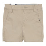 Tommy Hilfiger Bermuda Tinta Unita con Girovita Regolabile per Bambino KB0KB09641XX BEIGE TOMMY HILFIGER 