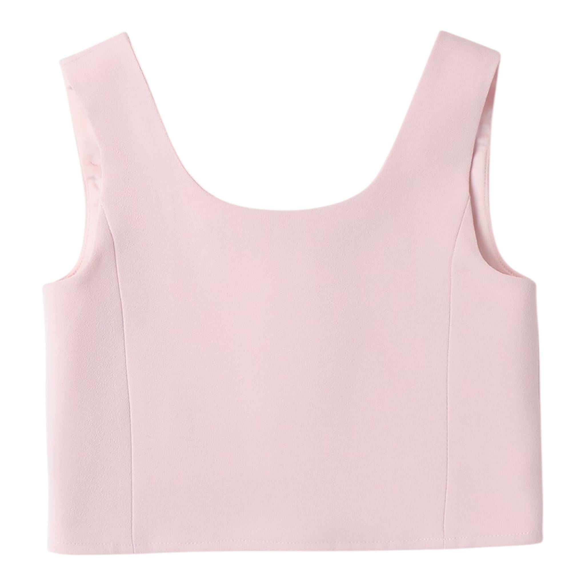 Sarabanda Top Giromanica Tinta Unita per Bambina 0B437X ROSA SARABANDA 
