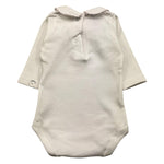 BABIDU body tinta unita con colletto Bianco per Neonata DNFOEROS BIANCO BABIDU 