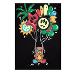 Barrow Kids T-Shirt Girocollo Tinta Unita con Stampa per Bambino S5BKJUTH072 NERO BARROW KIDS 