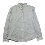 Eleventy Camicia Manica Lunga Fantasia A Righe per Bambino EW5P40 BIANCO/AZZURRO ELEVENTY 