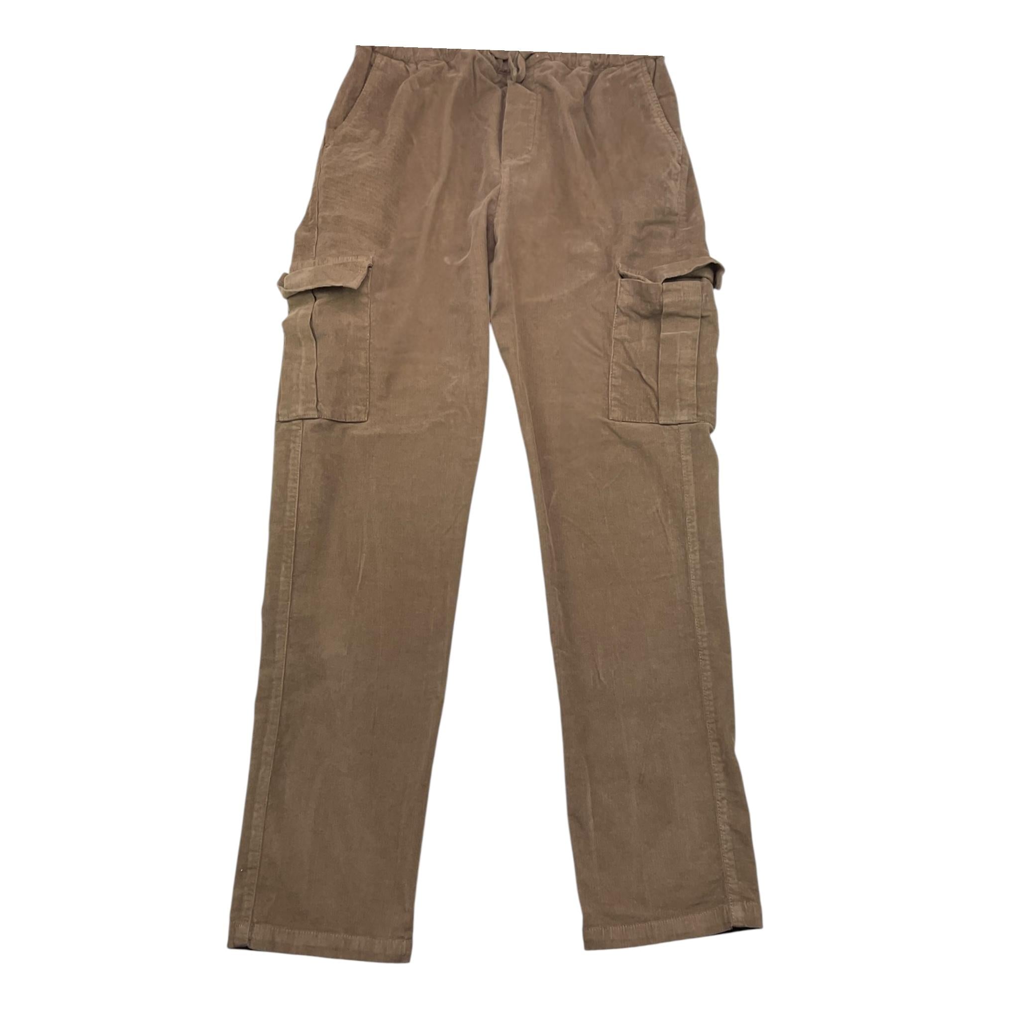 PAOLO PECORA pantalone tinta unita con elastico in vita Marrone per Bambino PP3853X MARRONE PAOLO PECORA 