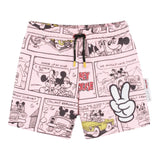 Marc Jacobs Short Tinta Unita con Stampa Topolino per Bambina W60488 ROSA MARC JACOBS 