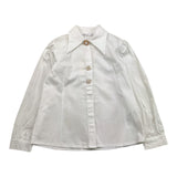 FUN & FUN camicia tinta unita con bottoni brillantinati Bianco per Bambina FCJSH12991 BIANCO FUN & FUN 