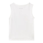 Mayoral Canotta Girocollo Tinta Unita con Stampa per Neonato 1069X BIANCO MAYORAL 