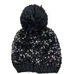 GUESS cappello tinta unita con paillettes Nero per Bambina J1BZ07Z2QP0 NERO GUESS 