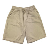 Dan John Bermuda Tinta Unita Con Elastico In Vita Beige Per Bambino