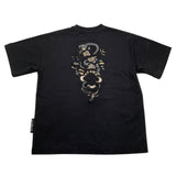 JOHN RICHMOND t-shirt girocollo tinta unita con stampa logo Nero per Bambino RBA25145TS NERO JOHN RICHMOND 