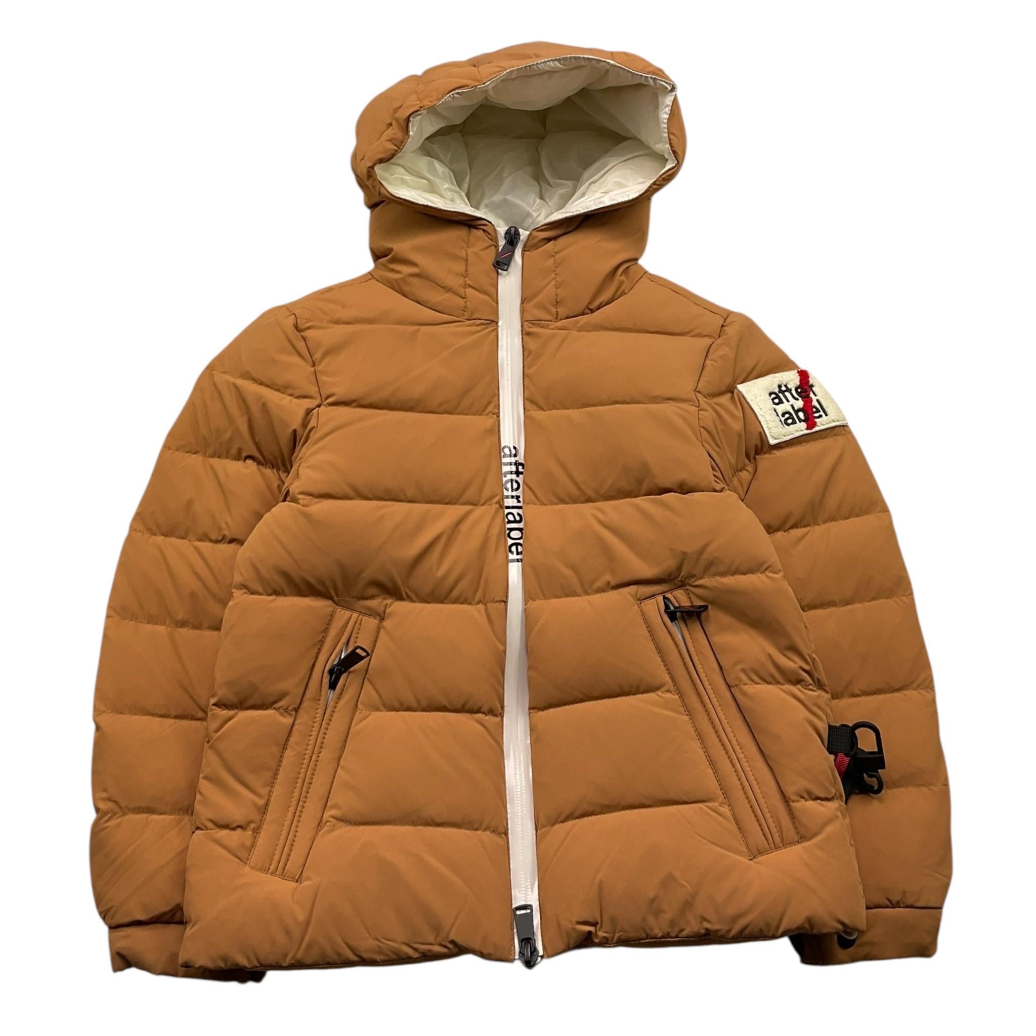 AFTER LABEL giubbino tinta unita con cappuccio Cammello per Bambino 3431O00006X CAMMELLO AFTER LABEL 