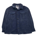 PAOLO PECORA camicia manica lunga in velluto Blu per Bambino PP4141 BLU PAOLO PECORA 