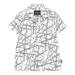 John Richmond Camicia Tinta Unita con Fantasia per Bambino RBP25093CAX BIANCO JOHN RICHMOND 