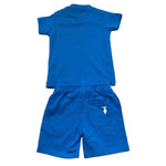 Trussardi Completo 2 Pezzi T-Shirt-Bermuda per Neonato TIP26008CJ BLU TRUSSARDI 