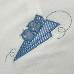 Malvi & Co T-Shirt Girocollo Tinta Unita con Stampa per Neonato S25N139CAJJ BIANCO MALVI & CO 