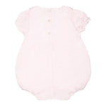 Tartine Et Chocolat Pagliaccetto Tinta Unita Mezza Manica Fantasia A Righe per Neonata TY33130 ROSA TARTINE ET CHOCOLAT 