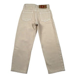 Dou Dou Jeans Tinta Unita con 5 Tasche per Bambina DW6P20Z BEIGE DOU DOU 