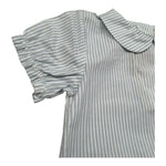 Wedoble Pagliaccetto Mezza Manica Fantasia A Righe per Neonato V2404716R BIANCO WEDOBLE 