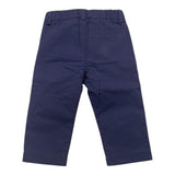 Cesare Paciotti Pantalone Tinta Unita con Elastico In Vita Blu per Bambino