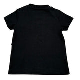 John Richmond T-Shirt Girocoll Tinta Unita con Stampe per Neonato RIP26119TS NERO JOHN RICHMOND 