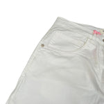 Vicolo Pantalone tinta unita Modello Zampa Panna per Bambina 3145P0814 PANNA VICOLO 