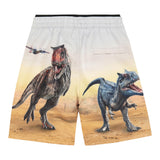 Molo Costume Modello Box Tinta Unita con Stampa Dinosauri per Bambino BW22P401 GRIGIO MOLO 