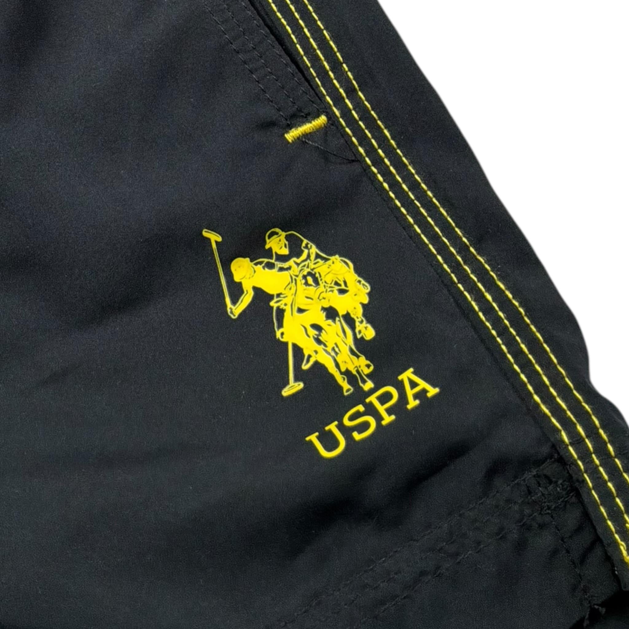 U.S. Pollo Assn Costume Modello Boxer tinta unita Nero per Neonato 65479N NERO U.S. POLLO ASSN 