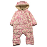 SAINT BARTH eskimo fantasia zebrata bicolore Rosa per Neonata GLACEZ ROSA SAINT BARTH 