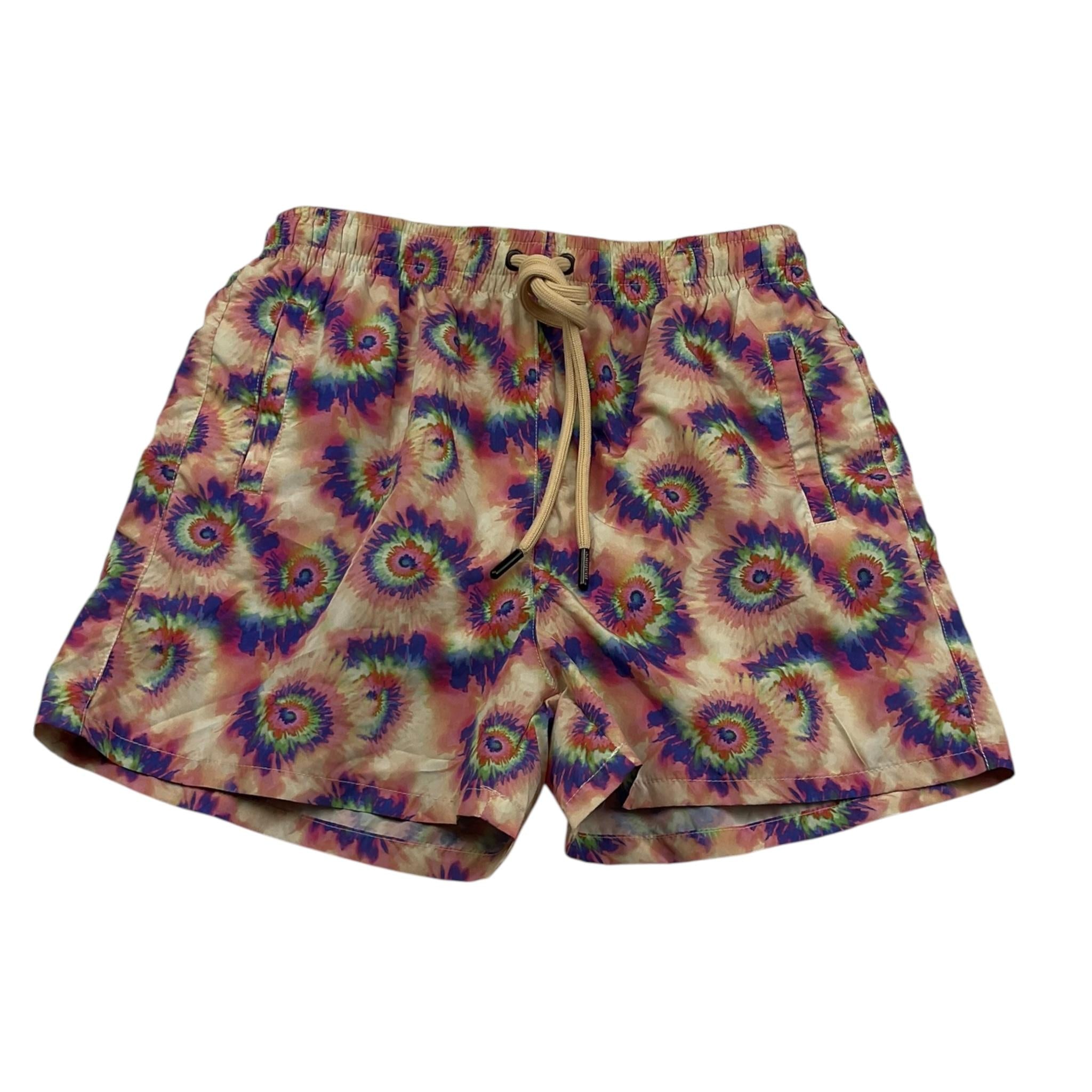 Matinée Costume Mdello Boxer Tinta Unita con Fantasia Astratta per Bambino BBM4029 ROSA MATINÉE 