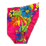 4Giveness Costume Modello Slip Tinta Unita Con Fantasia-Triangolo Multicolor Per Bambina