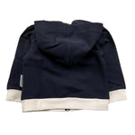 Bikkembergs Felpa con Zip E Cappuccio Tinta Unita per Neonato BK1759 BLU BiKKEMBERGS 