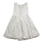 Kocca Abito Giromanica Tinta Unita con Ricami per Bambina P23JAB9316AAUN0000 BIANCO Kocca 