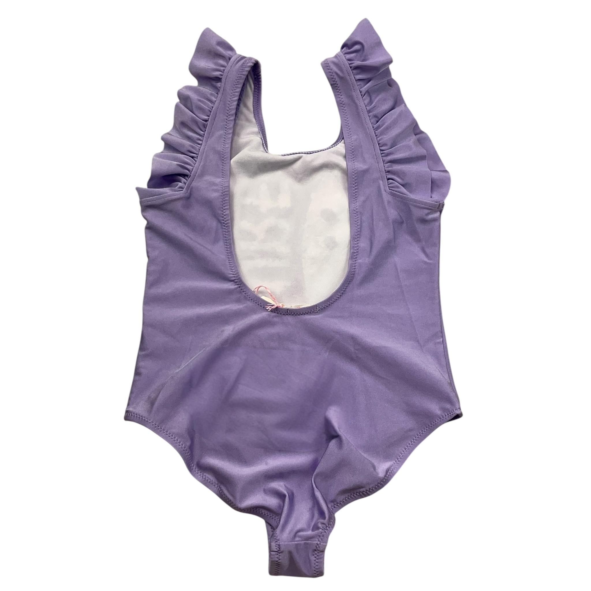 Billieblush Costume Intero Tinta Unita con Paillettes per Bambina U20916 LILLA BillIEBLUSH 