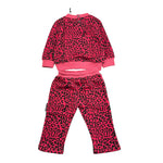 JOHN RICHMOND completo 2pz tinta unita con fantasia maculata Fuxia per Neonata RIA25117CF FUXIA JOHN RICHMOND 