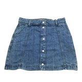 Tommy Hilfiger Gonna Tinta Unita Modello Denim per Bambina KG0KG06765 BLU TOMMY HILFIGER 
