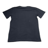 Bikkembergs T-Shirt Girocollo Tinta Unita con Stampa per Bambino BK3182 NERO BiKKEMBERGS 