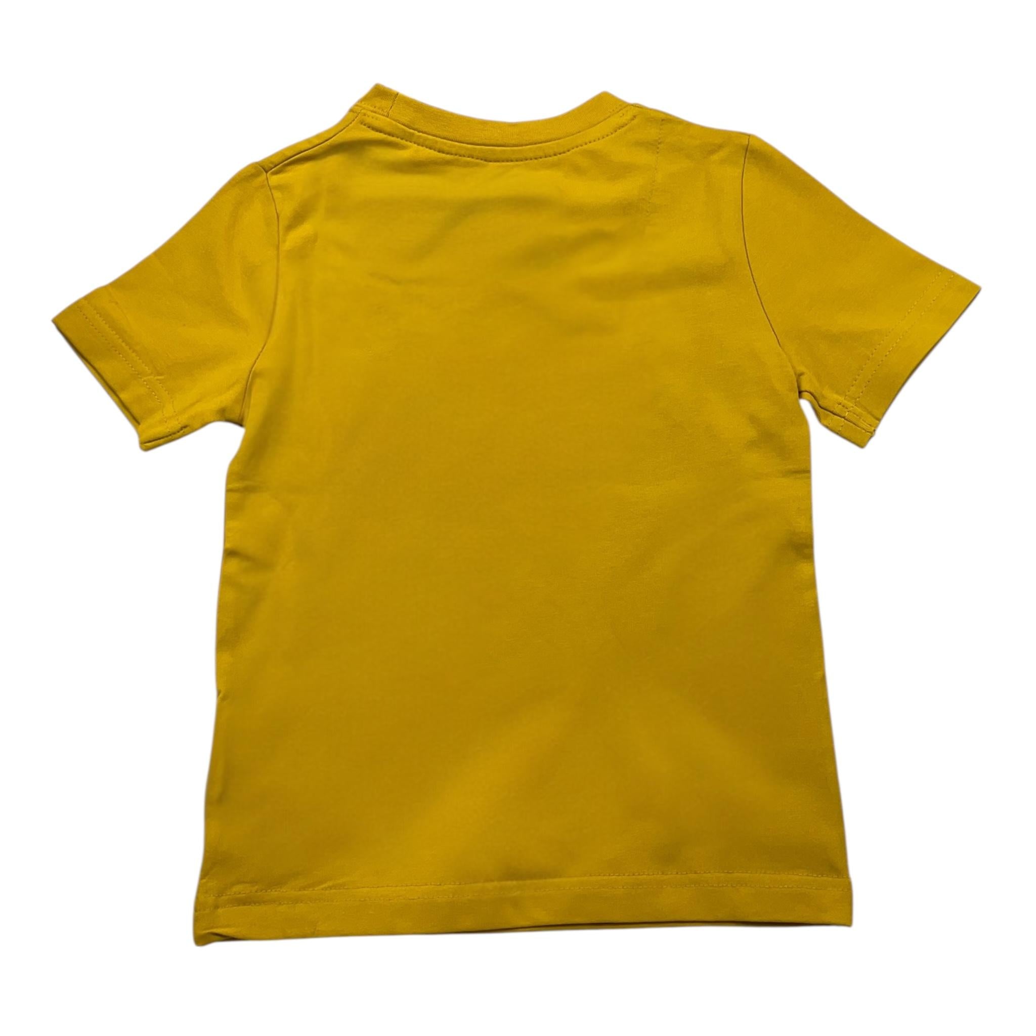 AERONAUTICA MILITARE t-shirt girocollo tinta unita con stampa Giallo per Bambino 242TS0001AJRJ6644 GIALLO AERONAUTICA MILITARE 