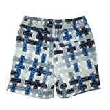 Cesare Paciotti Bermuda Multicolor Con Elastico In Vita Azzurro Per Bambino