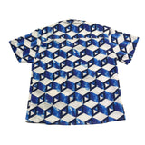 Louis Dieudonne' Camicia Mezza Manica Tinta Unita con Fantasia per Bambino LD01CAM BLU LOUIS DIEUDONNE' 